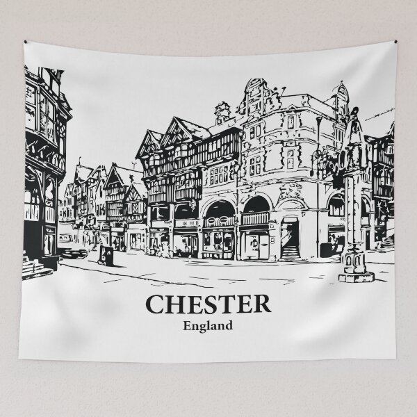 Item preview, Chester – England designed and sold by Lakeric Cityscapes.
