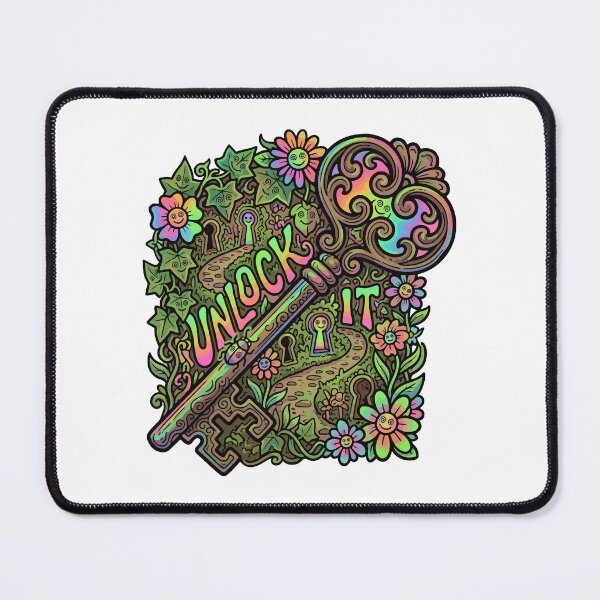 Item preview, Psychedelic Nature Keyhole designed and sold by AliveStyle.