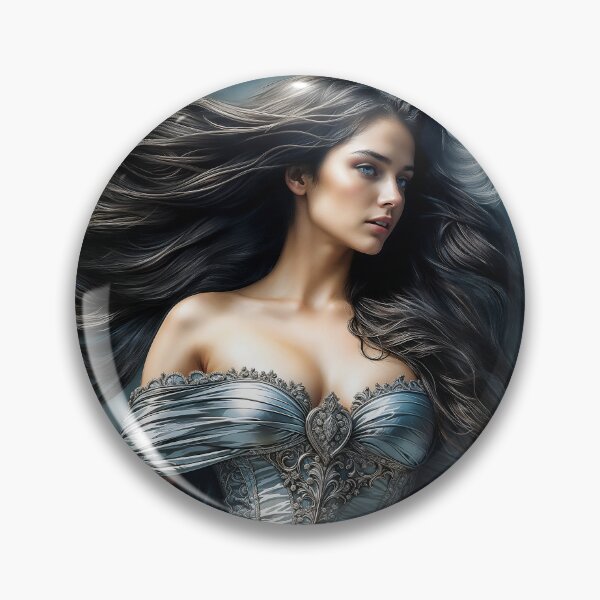 Item preview, The White Death Goddess Morena designed and sold by AliceWhiteDF.