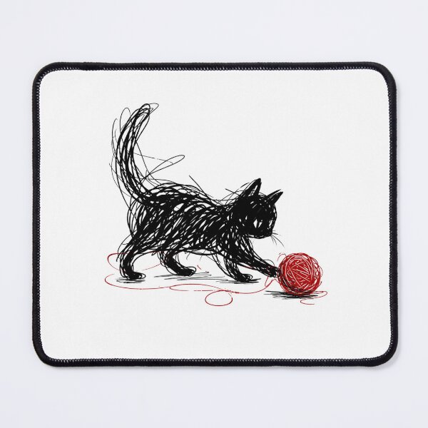 Item preview, Cat playing designed and sold by T-shirtJohny.