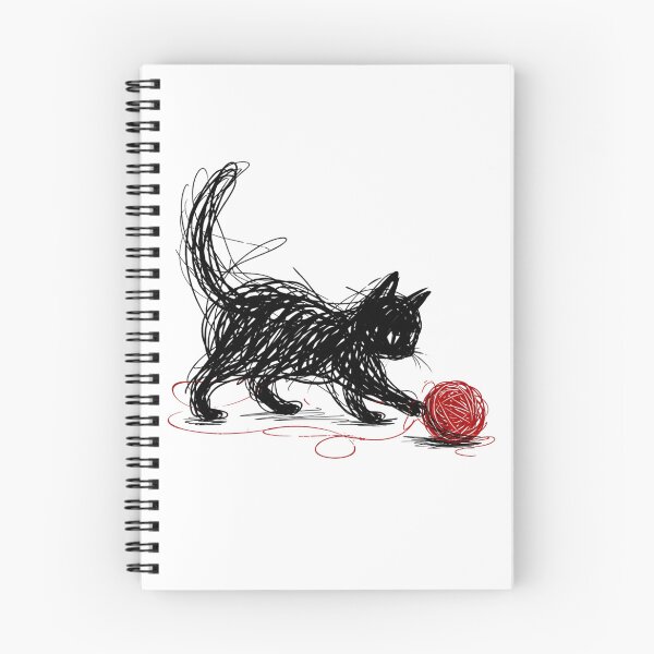 Item preview, Cat playing designed and sold by T-shirtJohny.