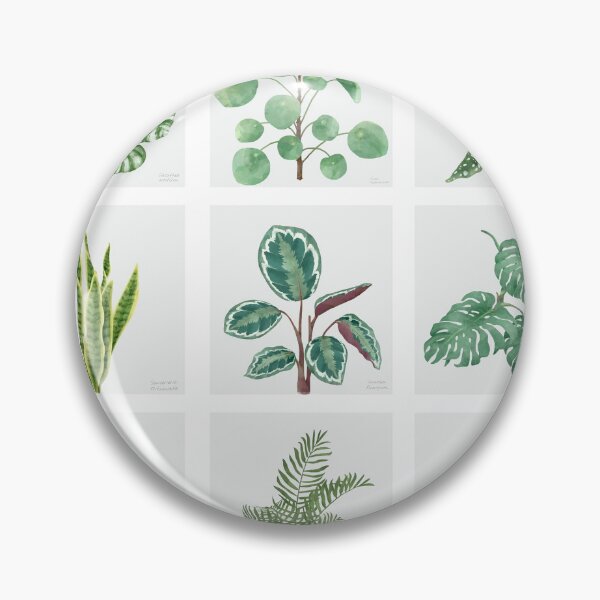 Item preview, Watercolor Houseplant Botanical Wall Art designed and sold by Wild Paws and Pine Co. ©.