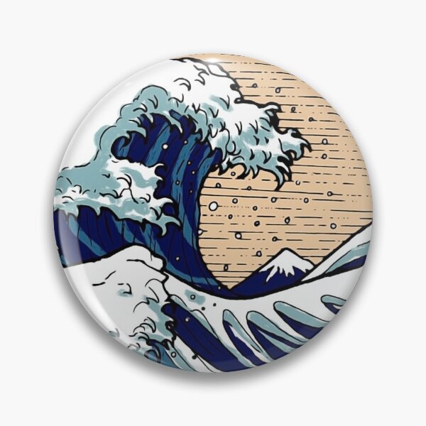 Item preview, Square Great Wave Fuji designed and sold by markusvertikal.