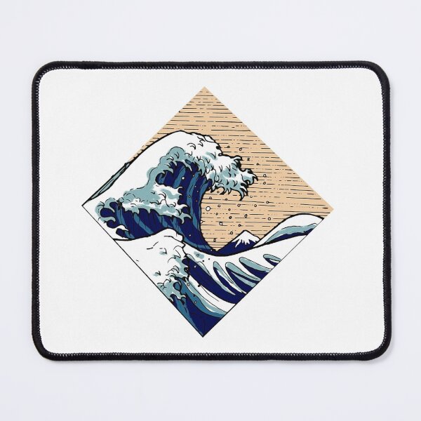 Item preview, Square Great Wave Fuji designed and sold by markusvertikal.