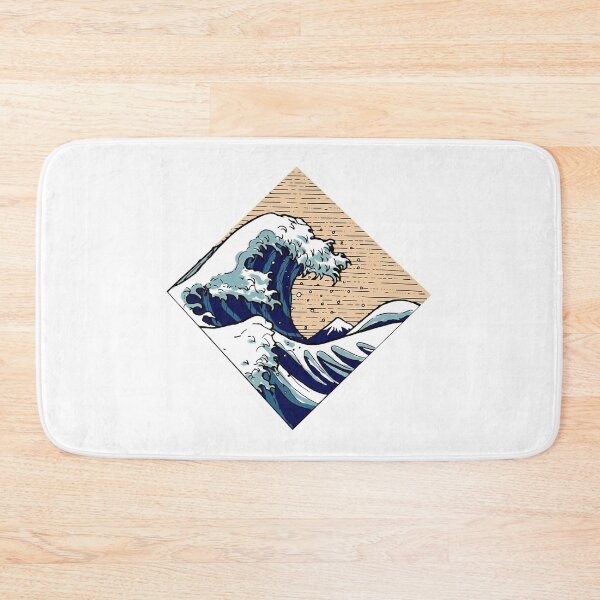 Item preview, Square Great Wave Fuji designed and sold by markusvertikal.