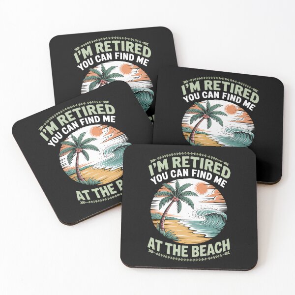 Item preview, I_m Retired You Can Find Me At The Beach Retirement designed and sold by comptorasunfia.