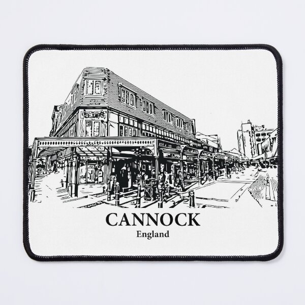 Item preview, Cannock – England designed and sold by Lakeric Cityscapes.