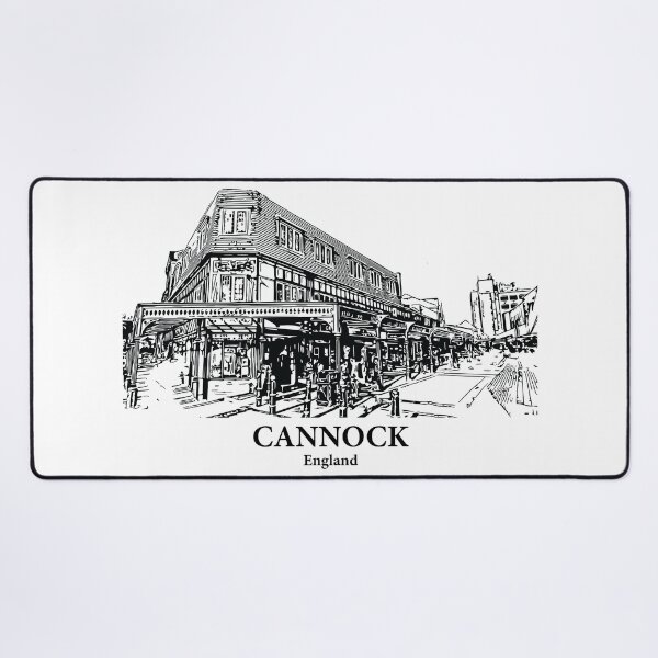 Item preview, Cannock – England designed and sold by Lakeric Cityscapes.