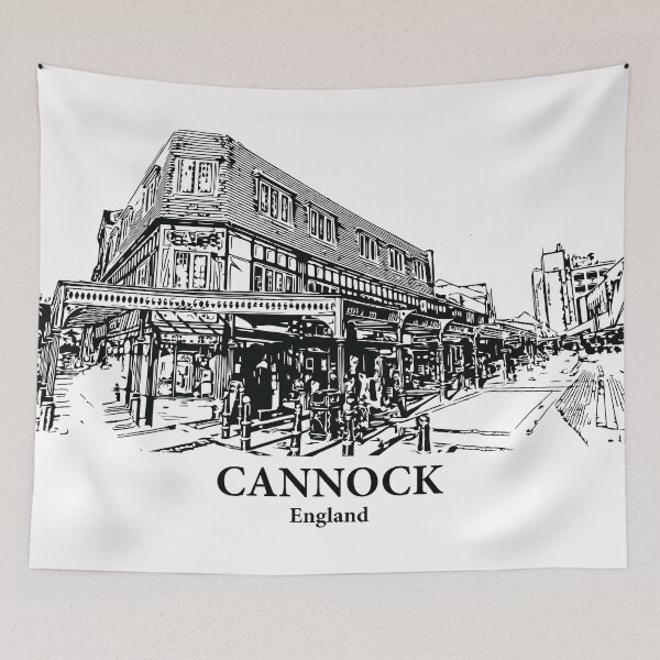 Item preview, Cannock – England designed and sold by Lakeric Cityscapes.