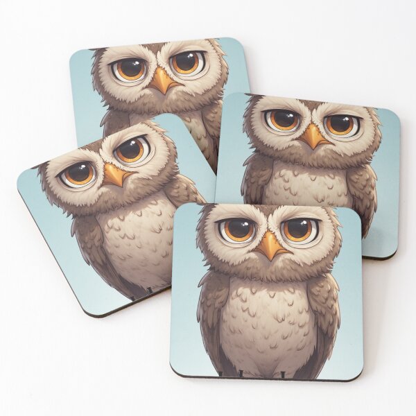 Item preview, Tired Owl designed and sold by BigMoodStudio.