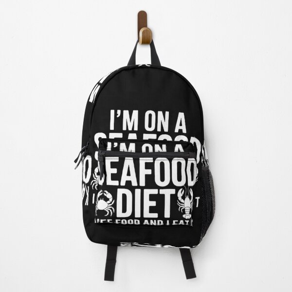 Item preview, I_m On A Seafood Diet I See Food And I Eat It Meme Lover designed and sold by comptorasunfia.