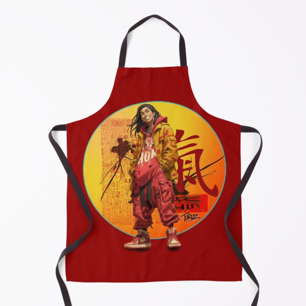 Item preview, Turuz Cyberpunk Streetwear - USA Hong Kong Neon Hoodie Graffiti Art designed and sold by Italian Ink Studio.