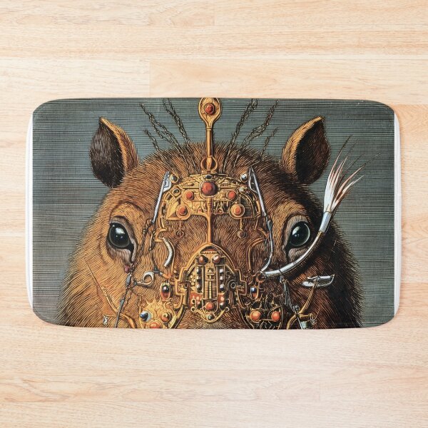 Item preview, Capybara with Cybernetic Mask designed and sold by lautir.