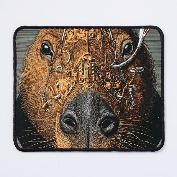 Item preview, Capybara with Cybernetic Mask designed and sold by lautir.