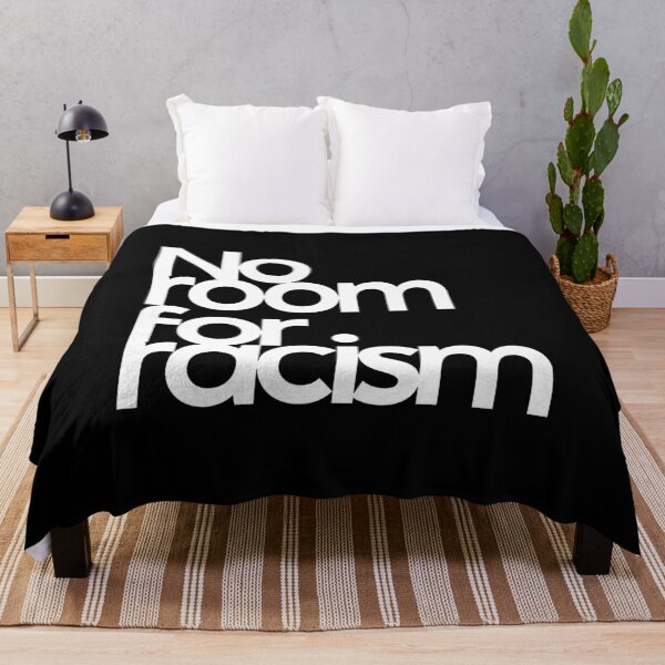 Item preview, no room for racism white text designed and sold by markusvertikal.