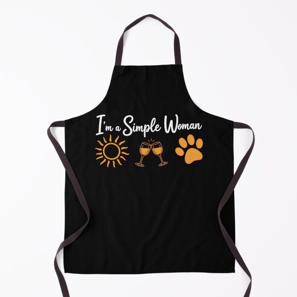 Item preview, I_m A Simple Woman Sunshine Champagne Dog Owner Paw Summer designed and sold by comptorasunfia.