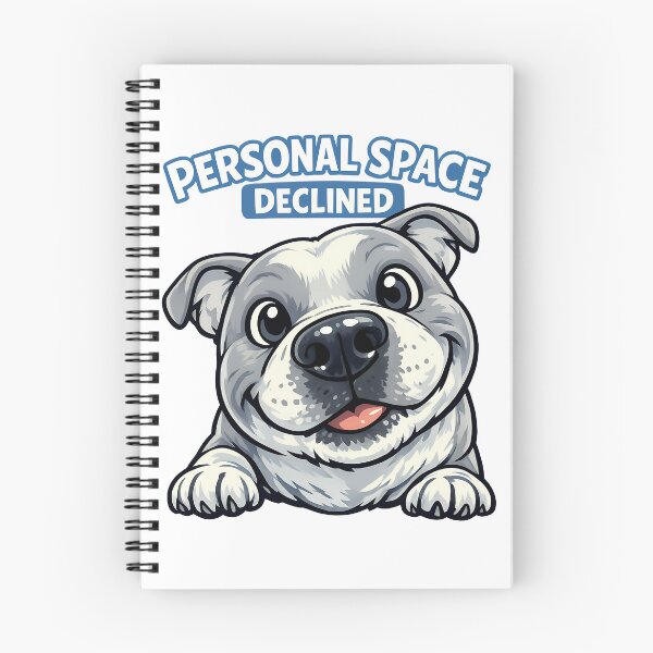 Item preview, Personal Space Declined – Funny Dog Close Up Illustration designed and sold by BestFriendTees.