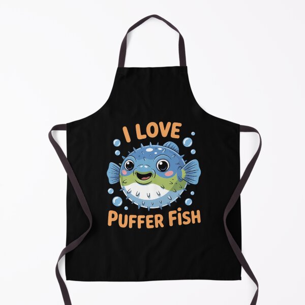 Item preview, I Love Pufferfish Puffer Sea Fish Lover designed and sold by comptorasunfia.