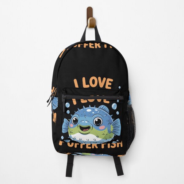 Item preview, I Love Pufferfish Puffer Sea Fish Lover designed and sold by comptorasunfia.