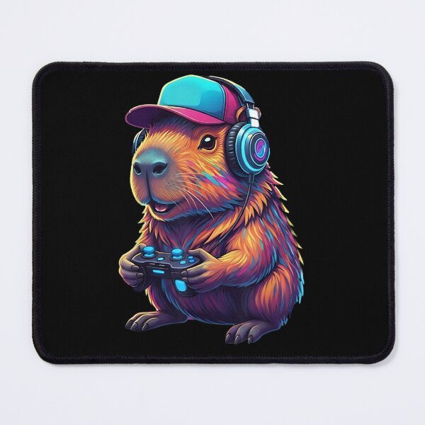Item preview, Funny Capybara Gamer Gaming Video Games Capybara Art for Men Women Kids , Capybara Gift Lover designed and sold by DZIRI NAJAT.