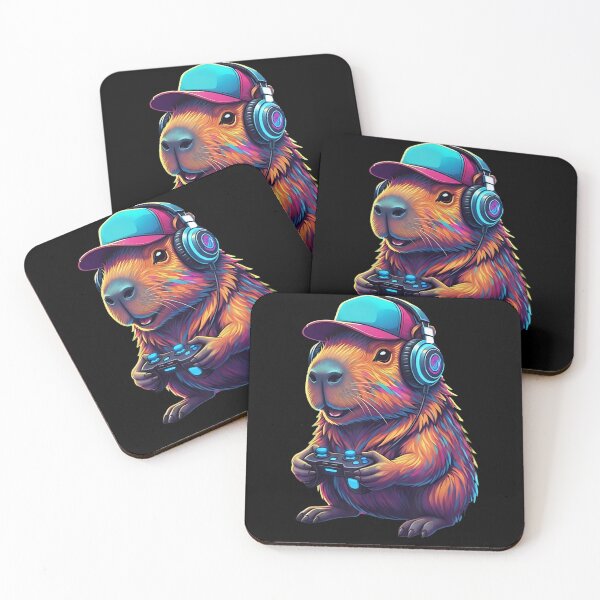 Item preview, Funny Capybara Gamer Gaming Video Games Capybara Art for Men Women Kids , Capybara Gift Lover  designed and sold by DZIRI NAJAT.