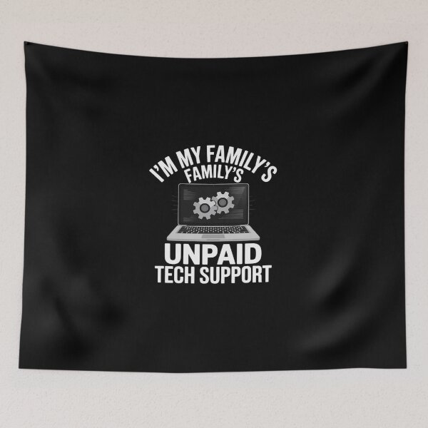 Item preview, I'm My Family's Unpaid Tech Support Computer Engineer 5 designed and sold by DigitaldeligArt.