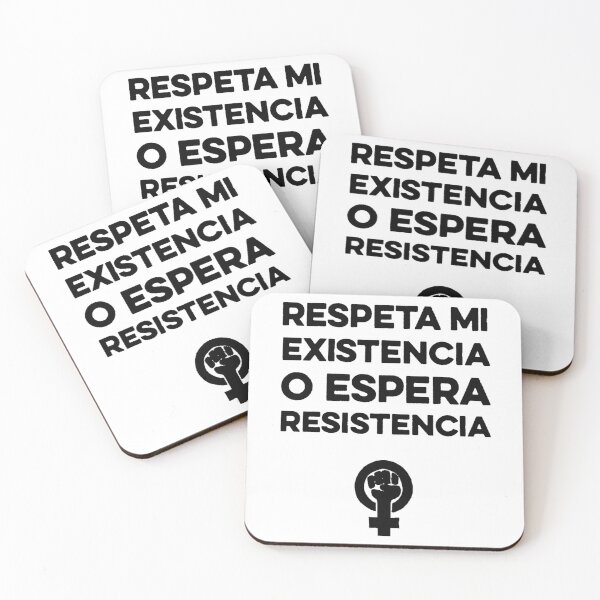Item preview, respeta mi existencia o espera resistencia designed and sold by markusvertikal.