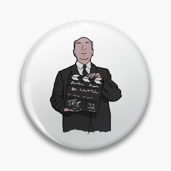 Item preview, Alfred Hitchcock With Clapperboard designed and sold by Captainhuck.