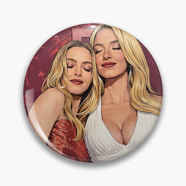 Item preview, Amanda Seyfried and Sydney Sweeney looking elegant (fan art) designed and sold by PopCultureAndStuff.