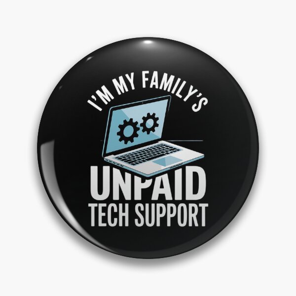 Item preview, I'm My Family's Unpaid Tech Support Computer Engineer 6 designed and sold by MarkLeedsArt.