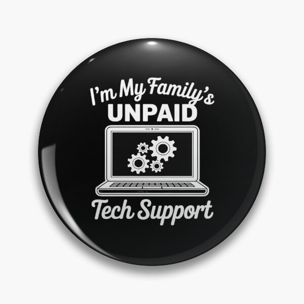 Artikelvorschau, Ich bin der unbezahlte technische Support-Computertechniker meiner Familie 7 entworfen und verkauft von DigitaldeligArt.