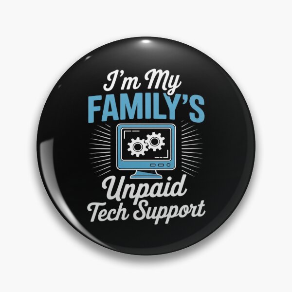 Item preview, I'm My Family's Unpaid Tech Support Computer Engineer 9 designed and sold by DigitaldeligArt.