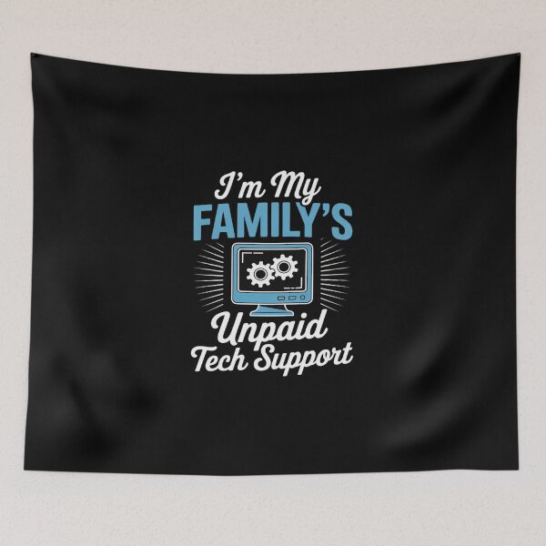 Item preview, I'm My Family's Unpaid Tech Support Computer Engineer 9 designed and sold by DigitaldeligArt.