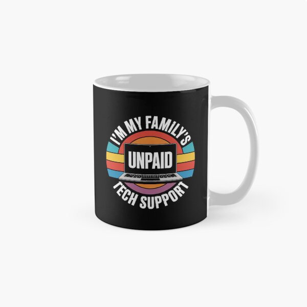 Item preview, I'm My Family's Unpaid Tech Support Computer Engineer 8 designed and sold by MarkLeedsArt.