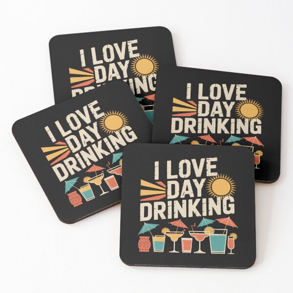 Item preview, I Love Day Drinking Fun Summer Statement designed and sold by sterabamineh.