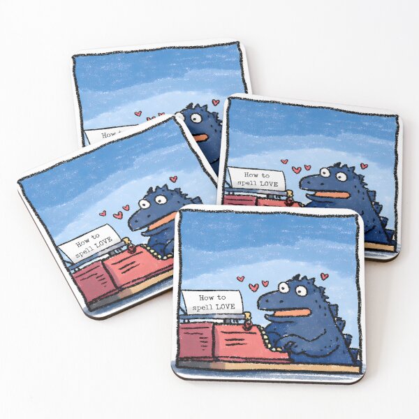 Item preview, Monster Knows Best – How to Spell LOVE designed and sold by NatureStyle555.