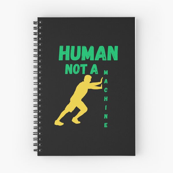 Item preview, Human Not a Machine Futuristic Design for Identity, Creativity, and Human Expression designed and sold by AdicretorDesign.