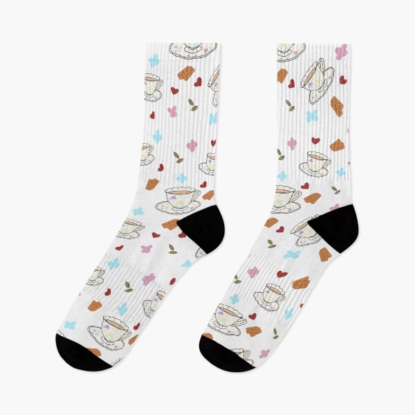 Item preview, Chai Tea and Biscuits Pattern – Cozy Cute Tea Lover Desig (white) designed and sold by DesignJiggy.