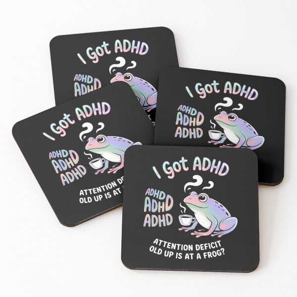 Item preview, I Got ADHD Attention Deficit Hold Up Is Dat A Frog designed and sold by sterabamineh.