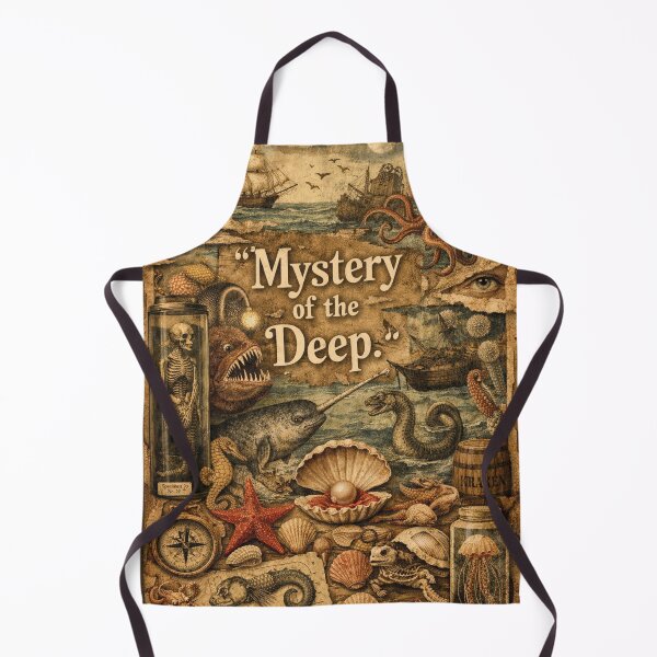Item preview, Mystery of the Deep – Vintage Ocean Illustration designed and sold by Mauswohn.