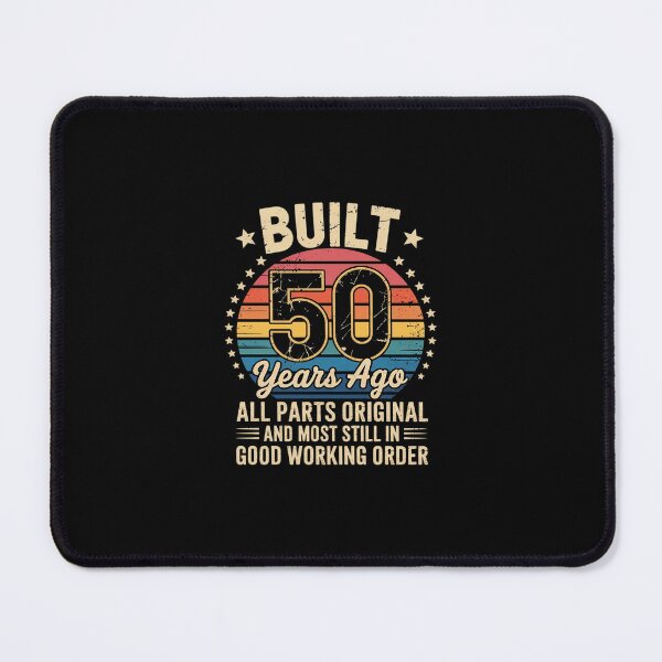 Item preview, Built 50 Years Ago - All Parts Original 50th Birthday designed and sold by SyntaxClaw.