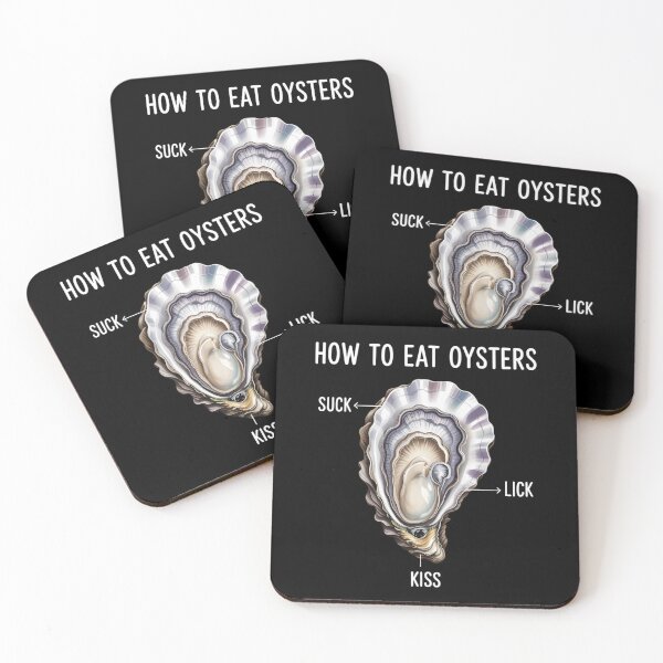 Item preview, How To Eat Oysters Moister Than An Oyster Seafood Lover designed and sold by sterabamineh.