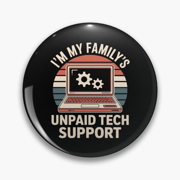 Item preview, I'm My Family's Unpaid Tech Support Computer Engineer 18 designed and sold by MarkLeedsArt.