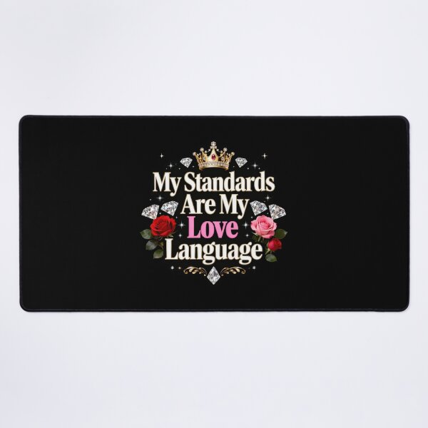Item preview, My Standards Are My Love Language. Self Love Quote Aesthetic Royal Crown Design designed and sold by Aarvya Fashion Club ( A.F.C ).
