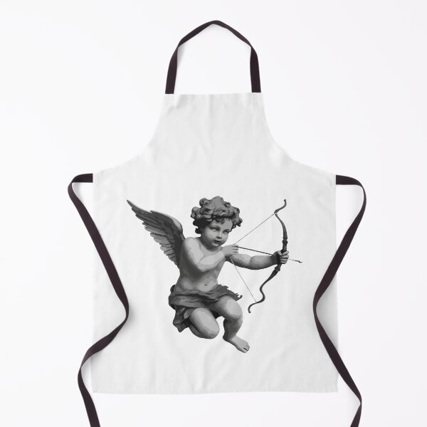 Item preview, Cupid in Flight – Classical Cherub Angel with Bow | Timeless Valentine’s Day Fine Art Illustration designed and sold by BrainBubbleArt.
