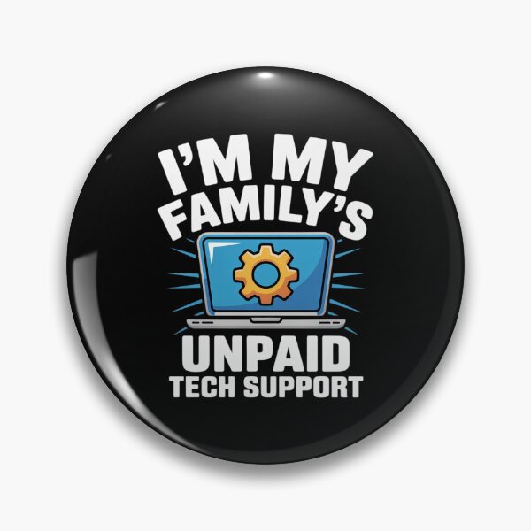 Item preview, I'm My Family's Unpaid Tech Support Computer Engineer 21 designed and sold by MarkLeedsArt.