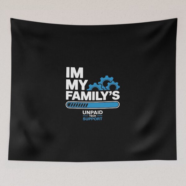 Item preview, I'm My Family's Unpaid Tech Support Computer Engineer 23 designed and sold by DigitaldeligArt.