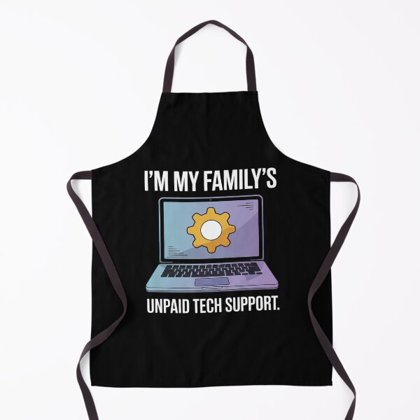 Item preview, I'm My Family's Unpaid Tech Support Computer Engineer 32 designed and sold by DigitaldeligArt.