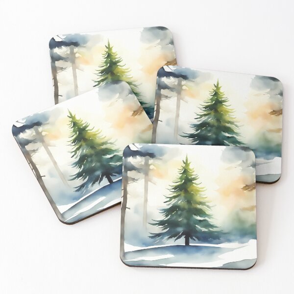 Item preview, Winter Fir Tree designed and sold by CalmnessbyChoice.