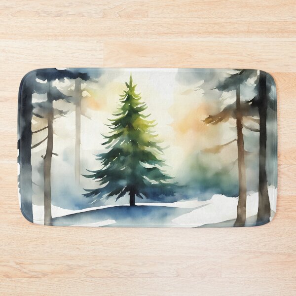 Item preview, Winter Fir Tree designed and sold by CalmnessbyChoice.